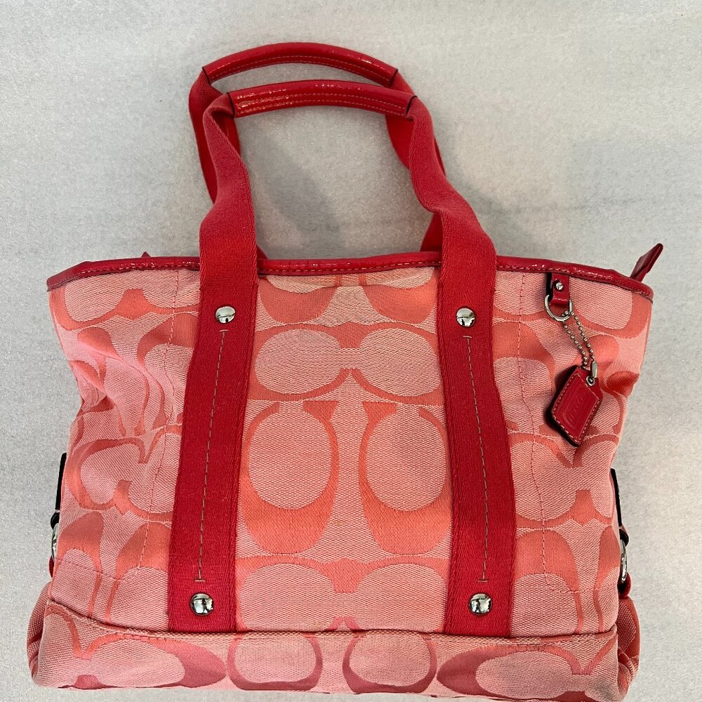 Rare Vintage Limited Edition Pink Coach Bag